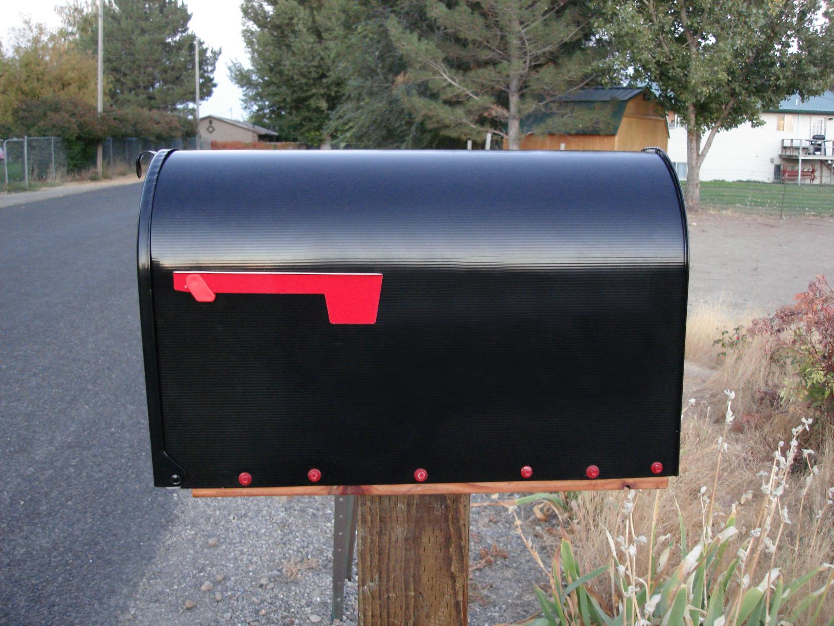 Gibraltar Mailboxes Stanley Extra-Large Capacity Galvanized Steel Grey, Post-Mount Mailbox, ST200000 customer photo 2