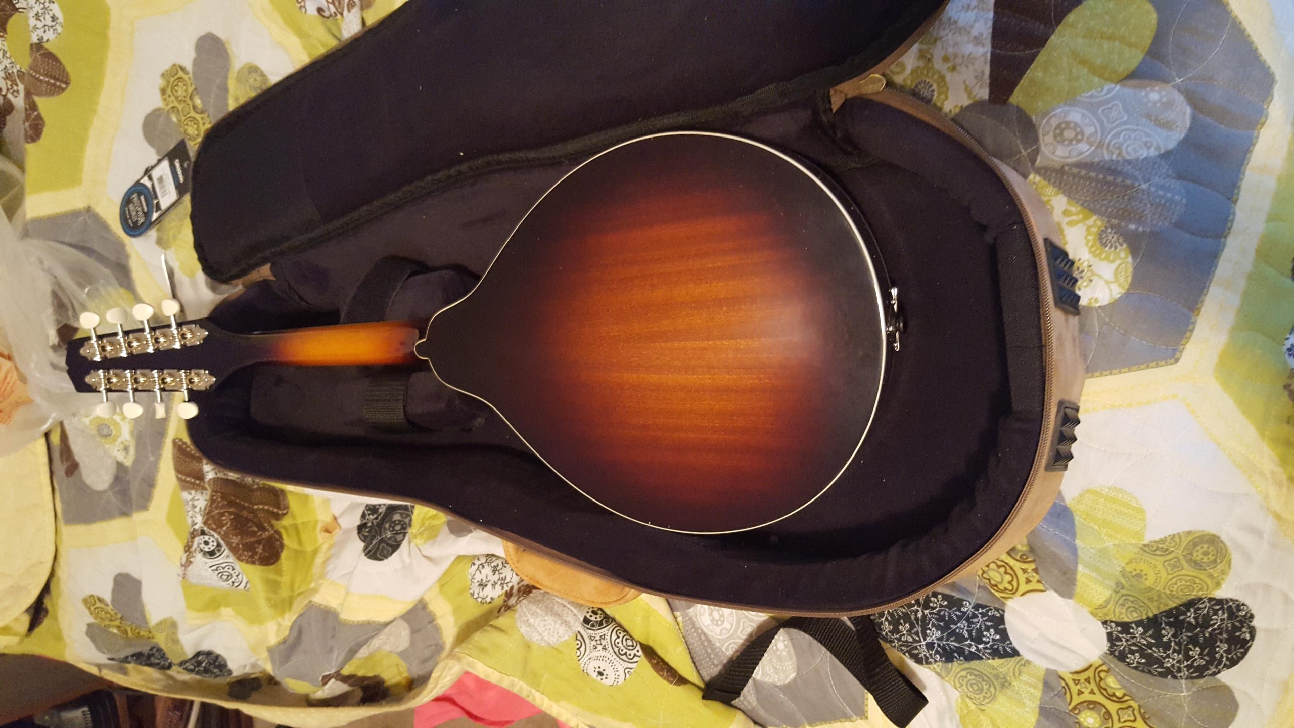 Kentucky KM-140 8-String Mandolin, Sunburst customer photo 2