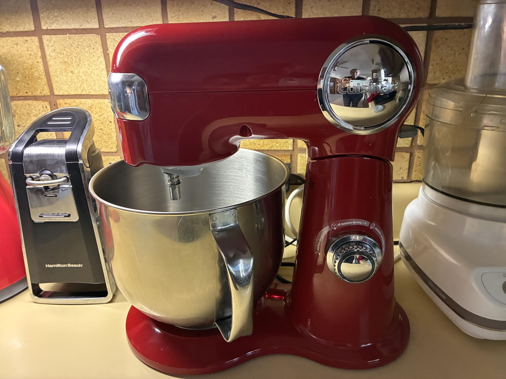 Cuisinart Stand Mixer, 12 Speeds, 5.5-Quart Mixing Bowl, Silver Lining, SM-50BCNAS customer photo 1