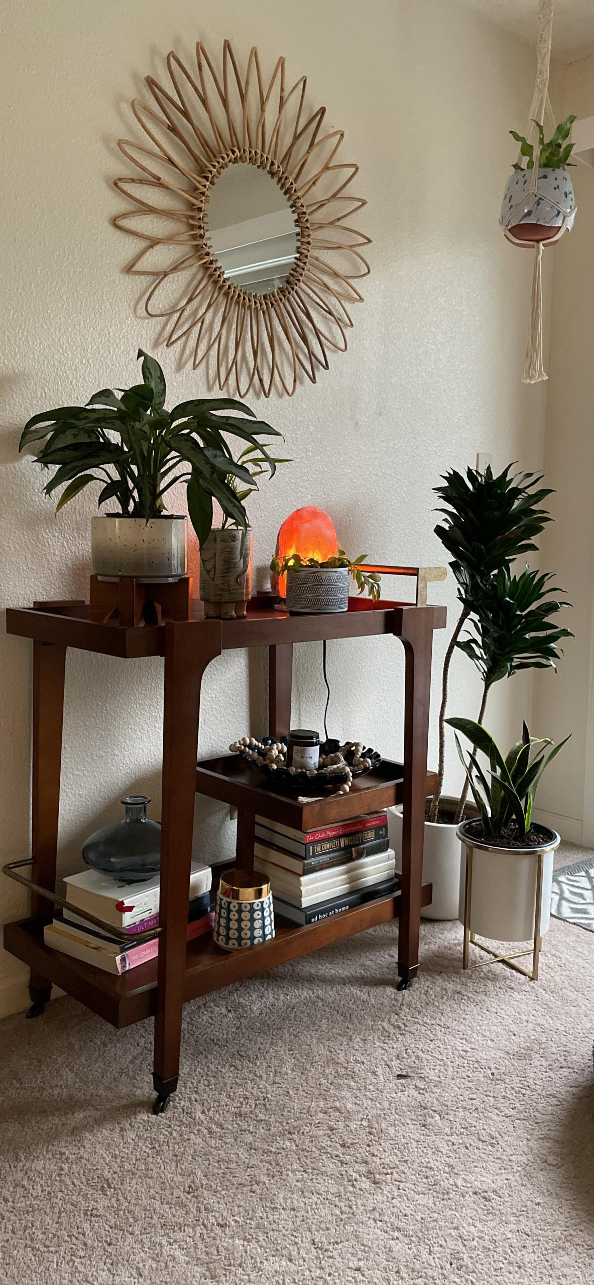 Holly & Martin Zhori Midcentury Modern Bar Cart customer photo 1