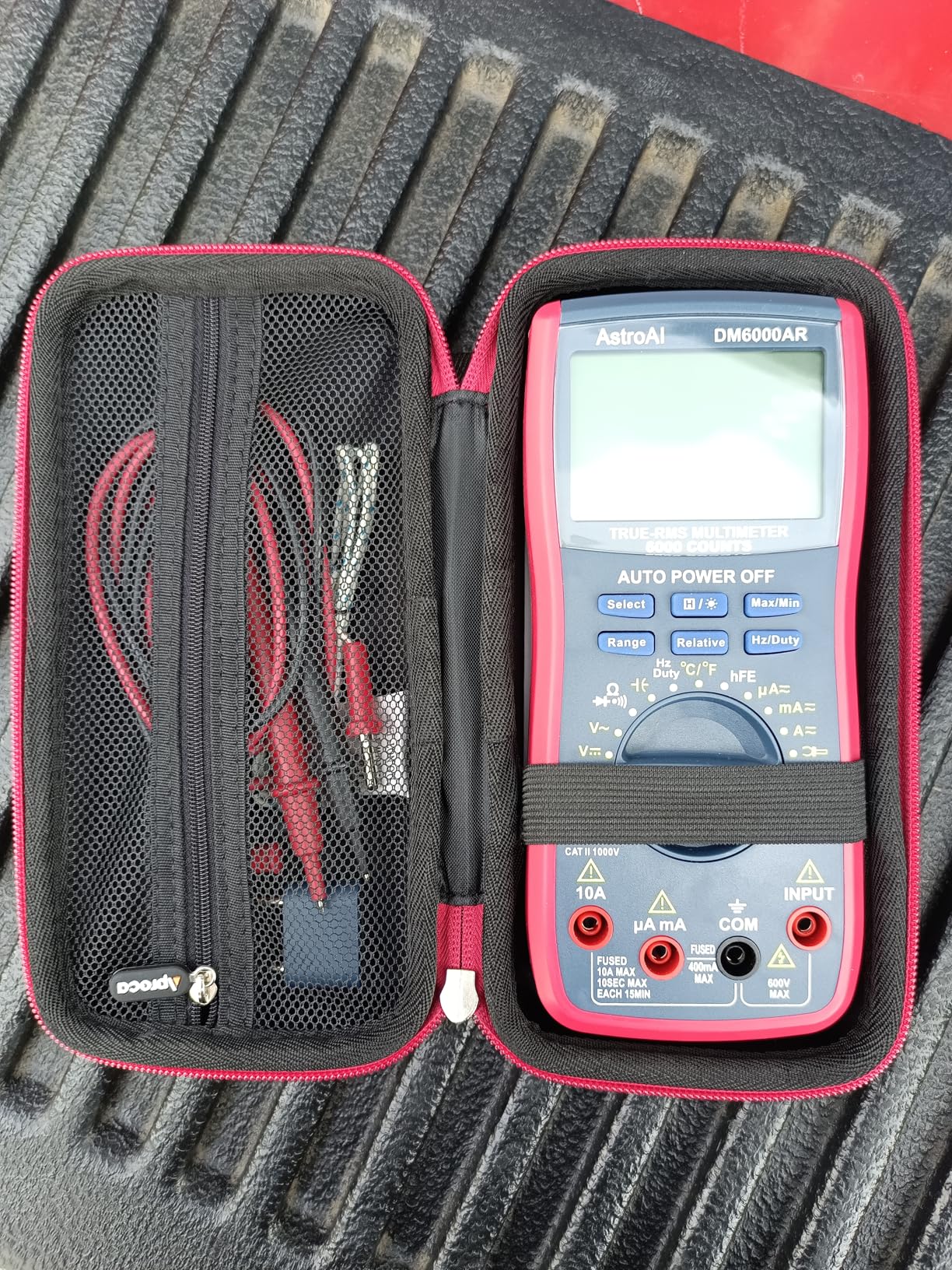 AstroAI Digital Multimeter, True RMS 6000 Counts Auto-Ranging Volt Meter for Automotive & Home Electrical Troubleshooting, AC/DC Voltage Current Resistance Continuity Capacitance Temperature Tester customer photo 1