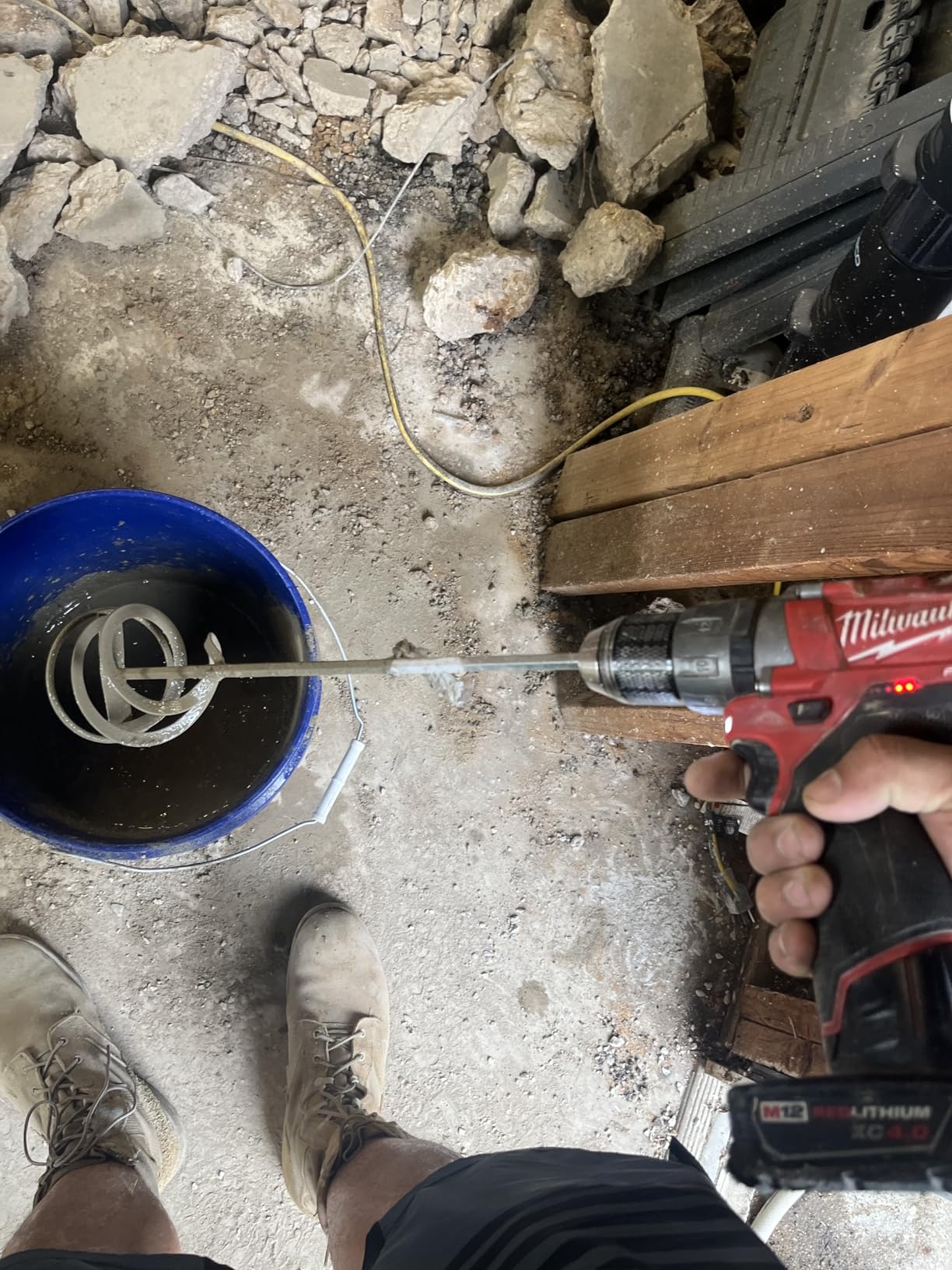 Paint and Mortar Mixer customer photo 2