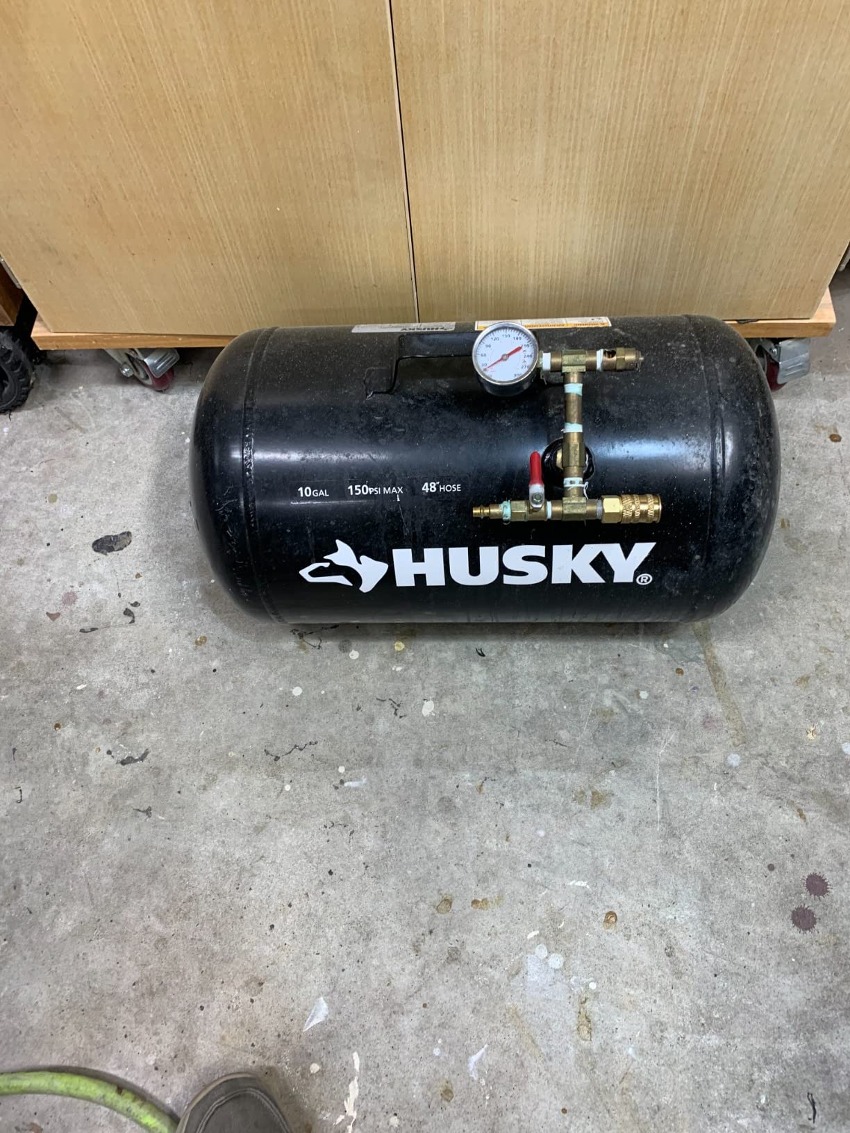 STEALTH Air Tank, High-Pressure 10-Gallon Air Tank with Maximum 225PSI Pressure, 5 Quick Connect Couplers, SAA-110T customer photo 2