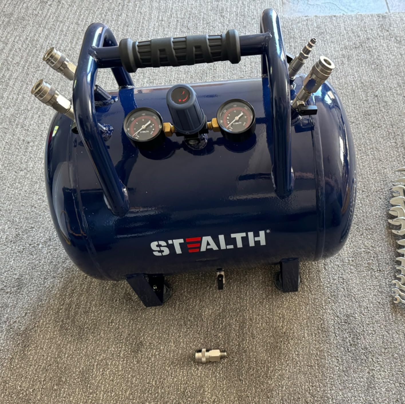 STEALTH Air Tank, High-Pressure 10-Gallon Air Tank with Maximum 225PSI Pressure, 5 Quick Connect Couplers, SAA-110T customer photo 3