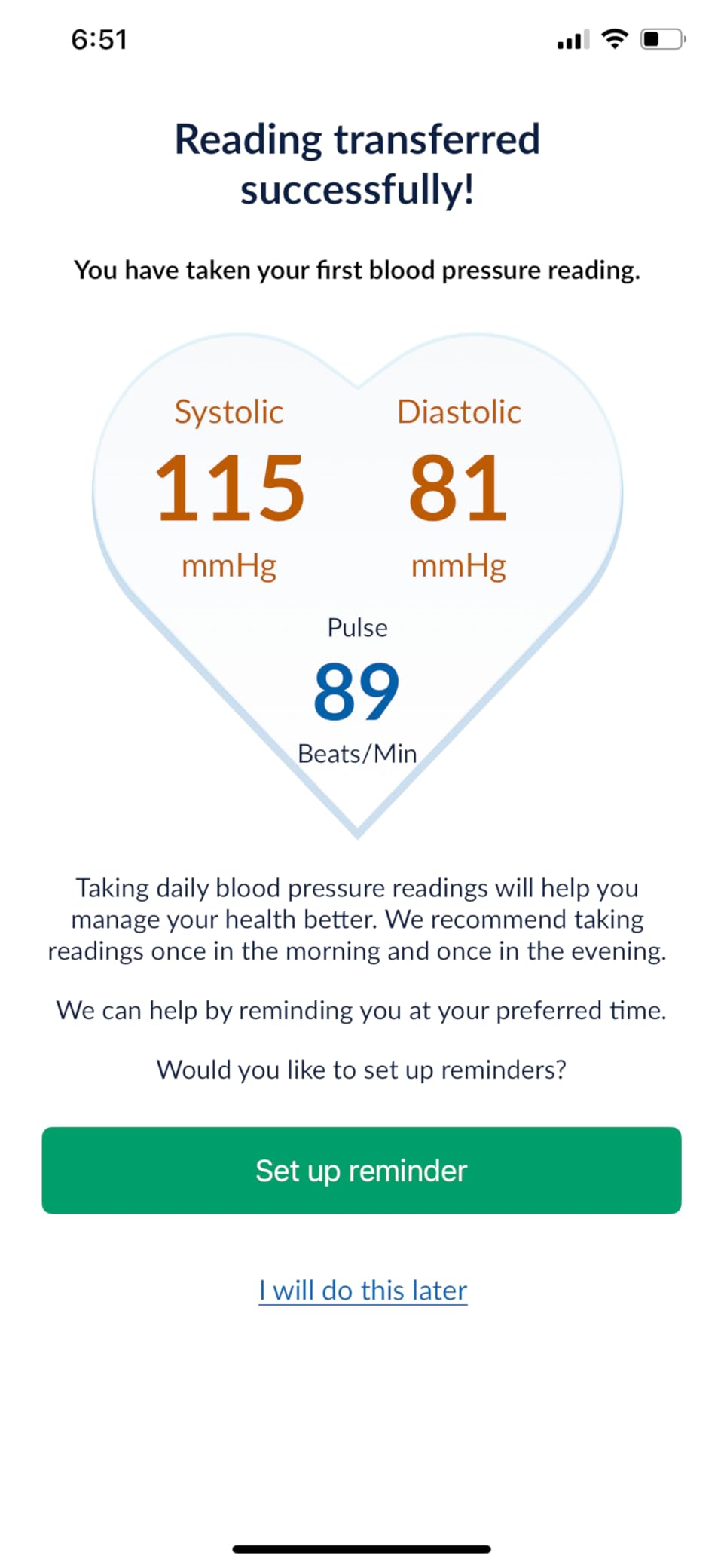 OMRON Complete 2-in-1 Blood Pressure Monitor + EKG for Home Use customer photo 2