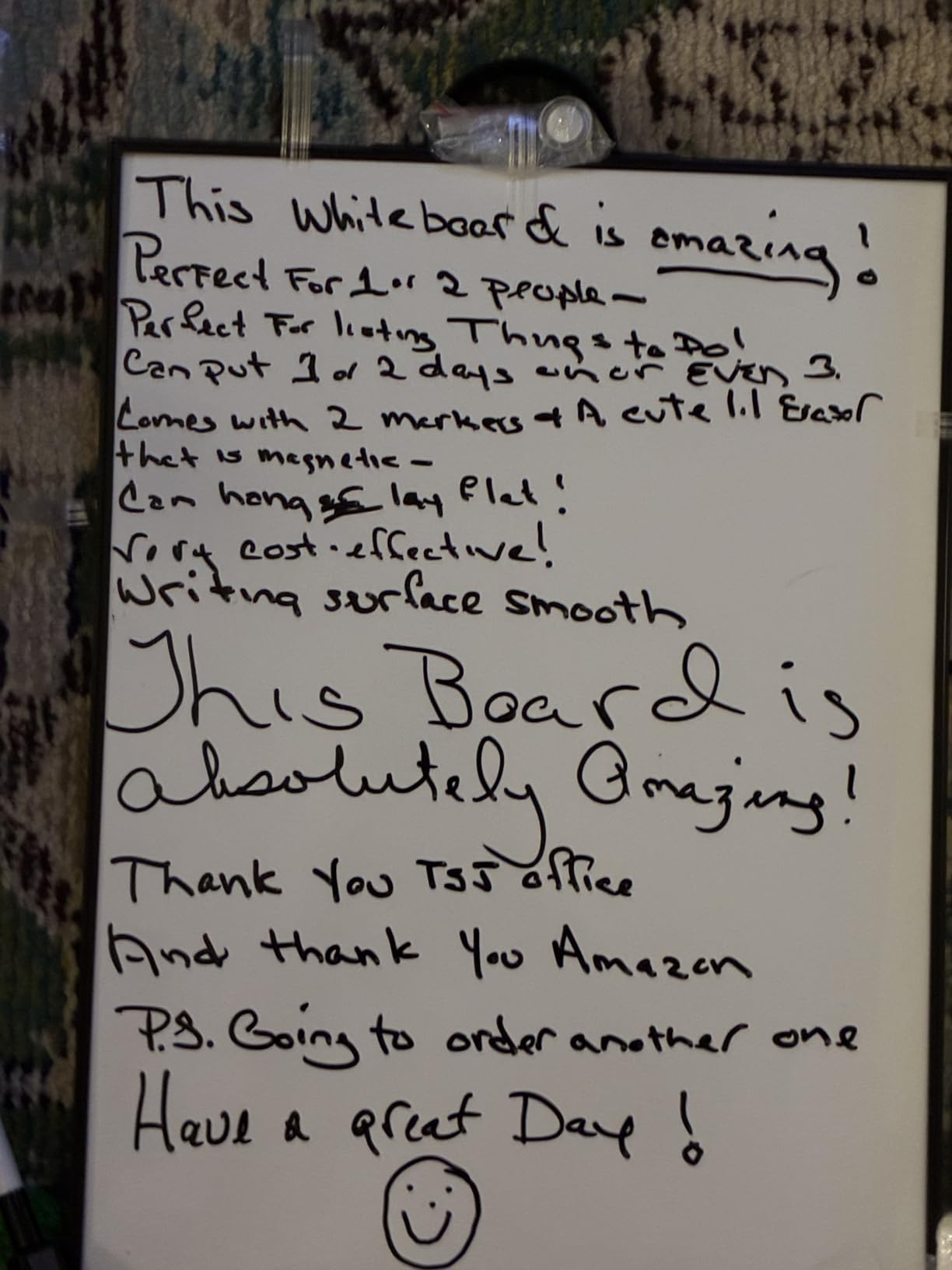 Small White Board - 16