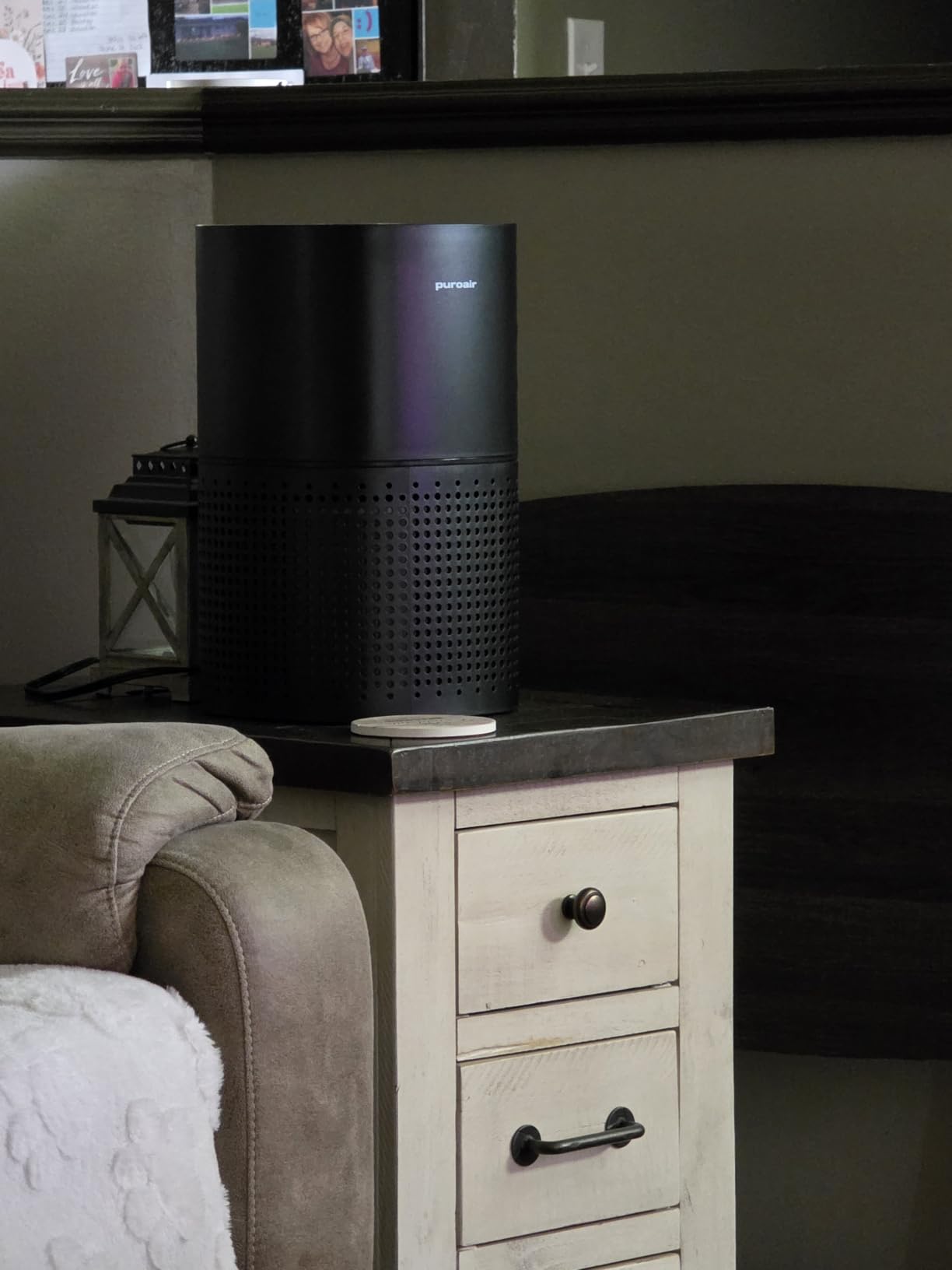 PuroAir 240 HEPA Air Purifiers for Home Pets Bedroom - Filter 1,000 Ft² customer photo 1