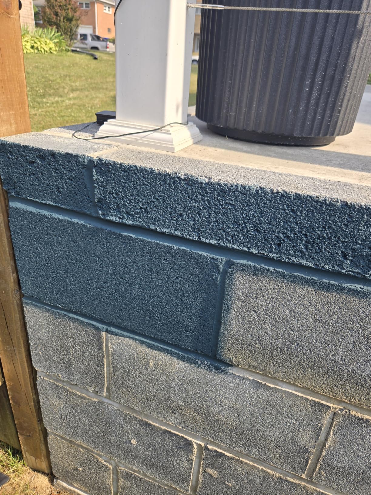 Polar Patio Paint - Dark Gray - 1.32 Gallons - Exterior Patio Paint for Multi-Surface Use - Smooth Finish - Fade-Resistant - High-Coverage - Jet-Washable - Quick-Drying - Easy Application customer photo 1