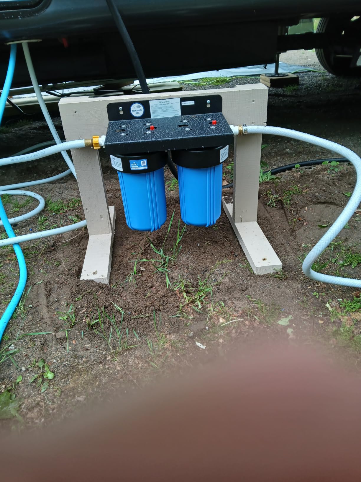 Waterdrop WHF21-FG 2-Stage Whole House Water Filter System, 5 Micron customer photo 1