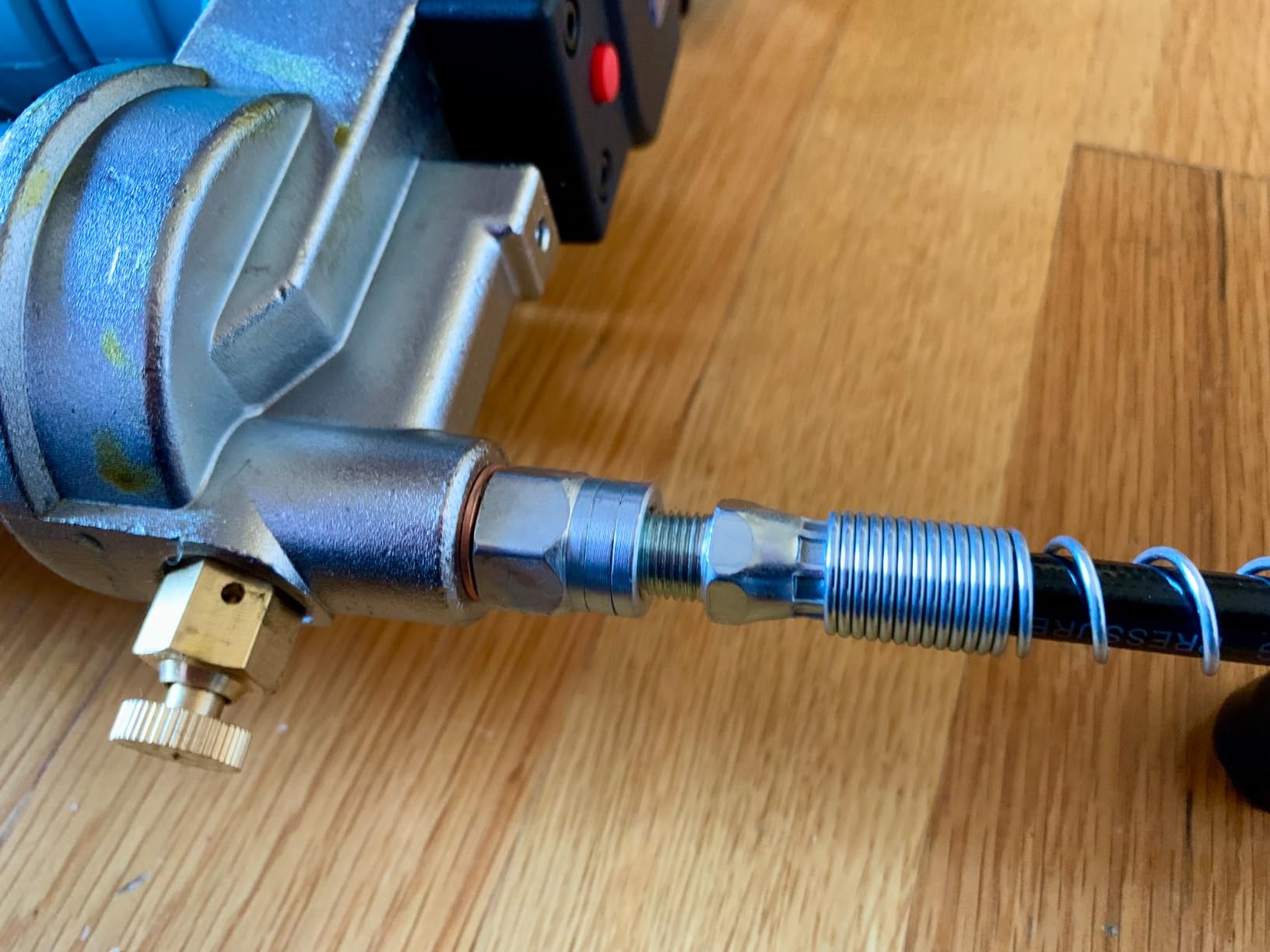 Seesii 2-in-1 Electric Grease Gun, 12000 PSI, with 2 Batteries and 48
