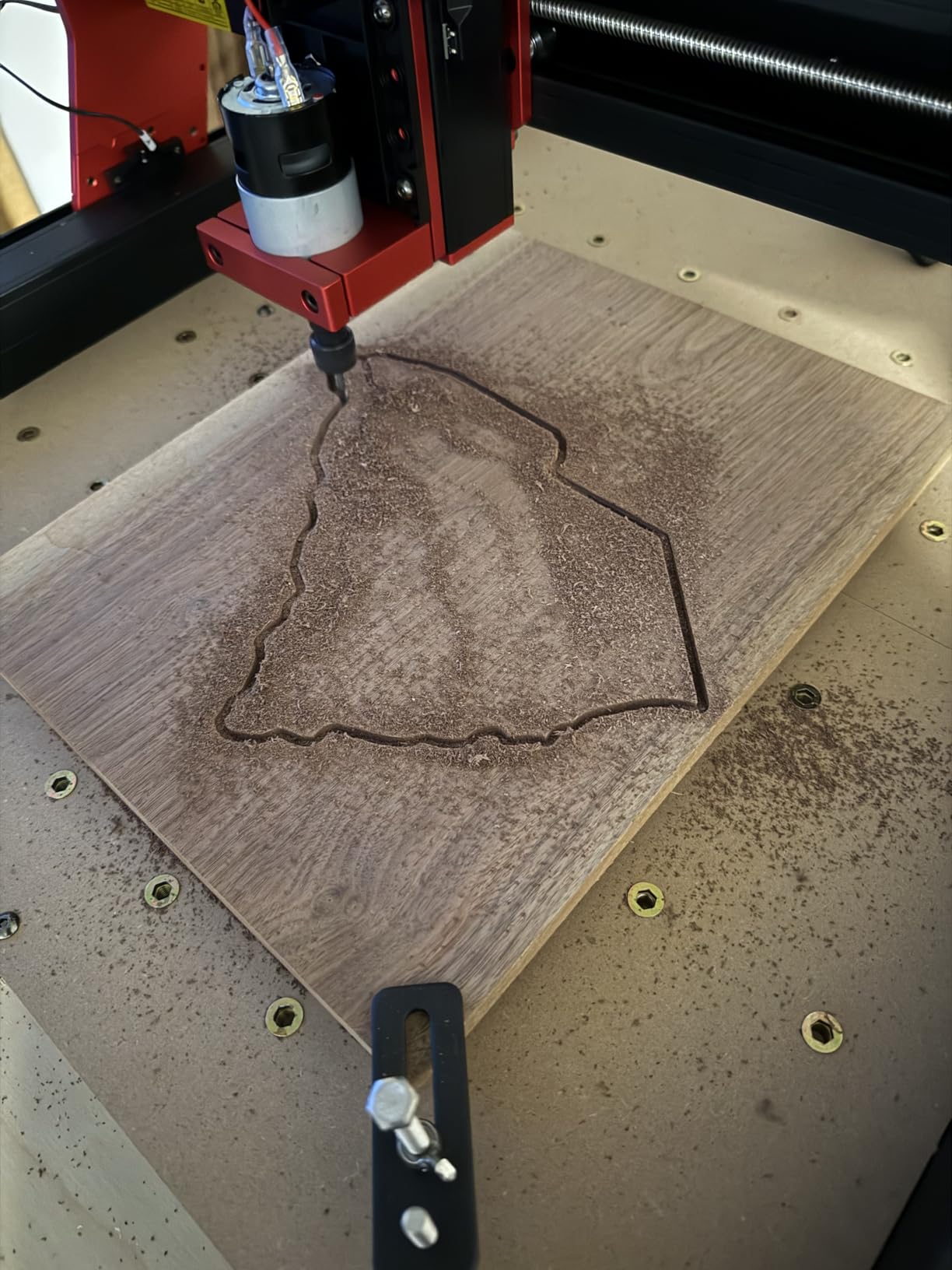 Twotrees TTC450 Pro All-Metal CNC Router Machine with NEMA 57 Stepper Motor customer photo 2
