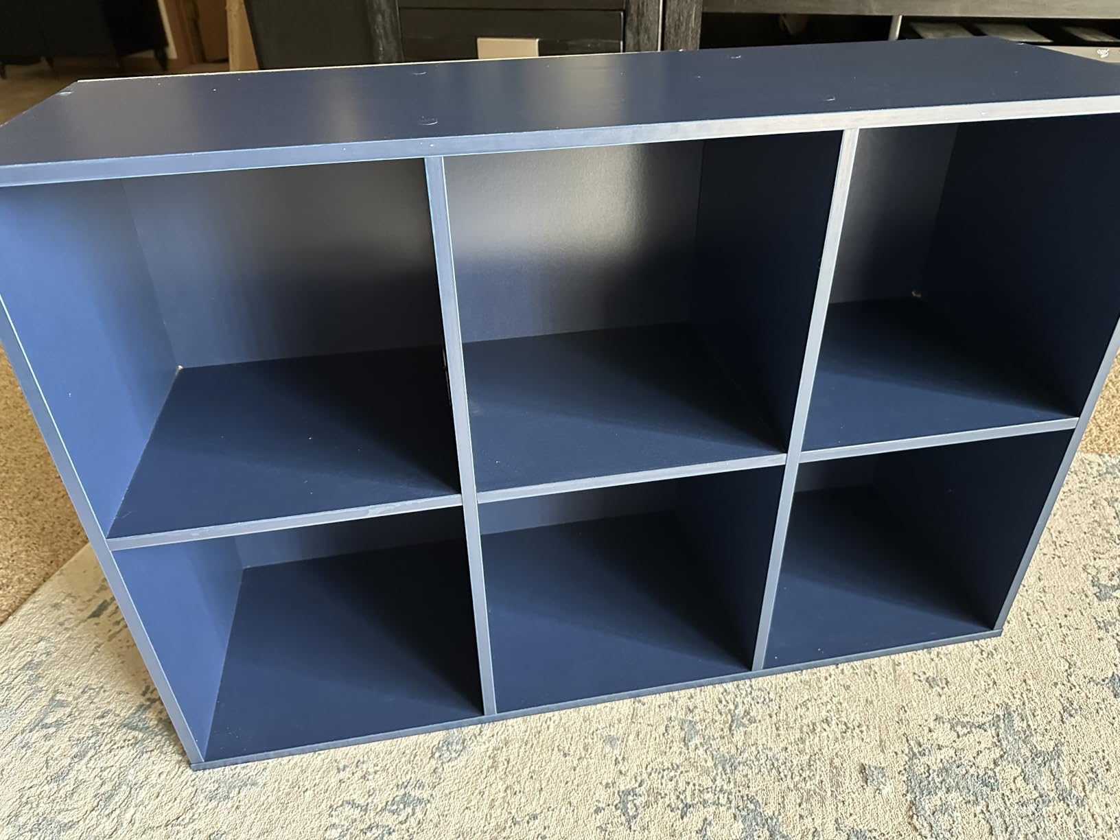 Best Choice Products Kids Bookcase 6-Cube Storage Organizer, 11in Shelf Opening, Bookshelf, Toy Storage, Customizable w/ 3 Removable Back Panels - Gray customer photo 1