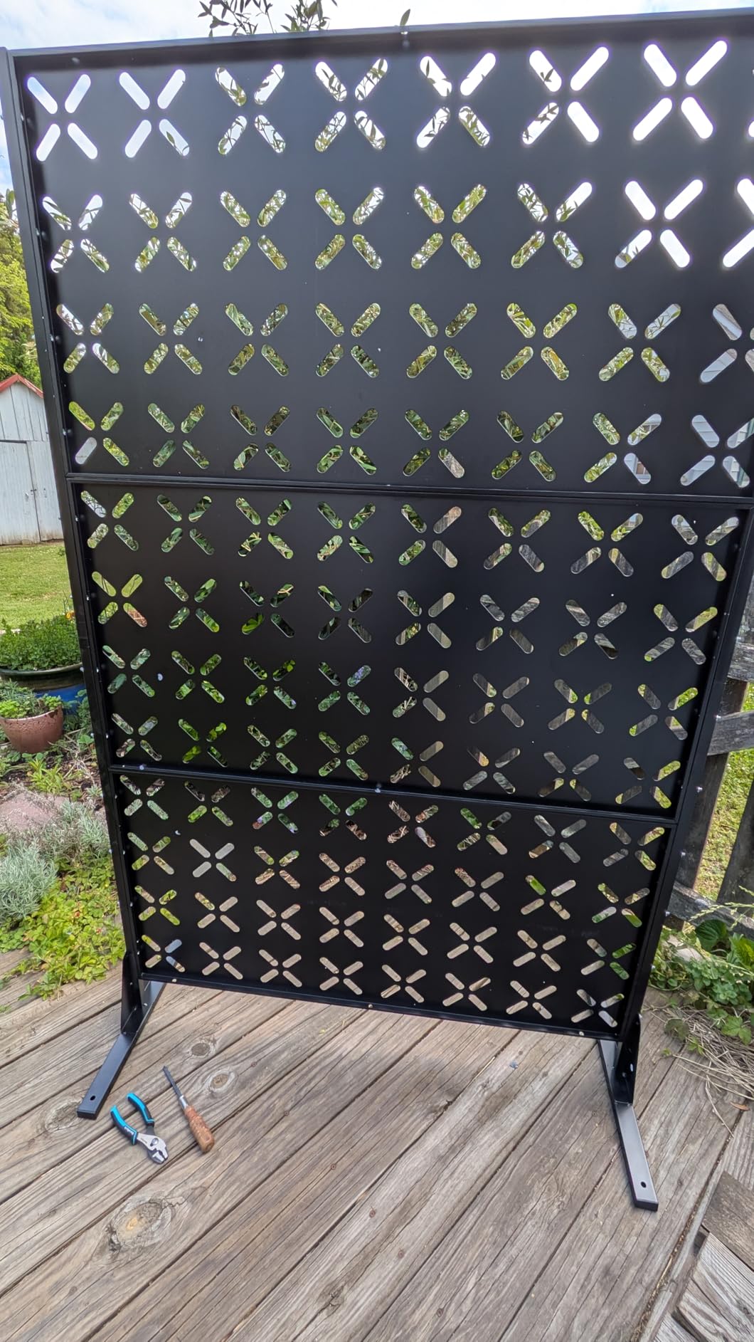 Metal Privacy Fence 72