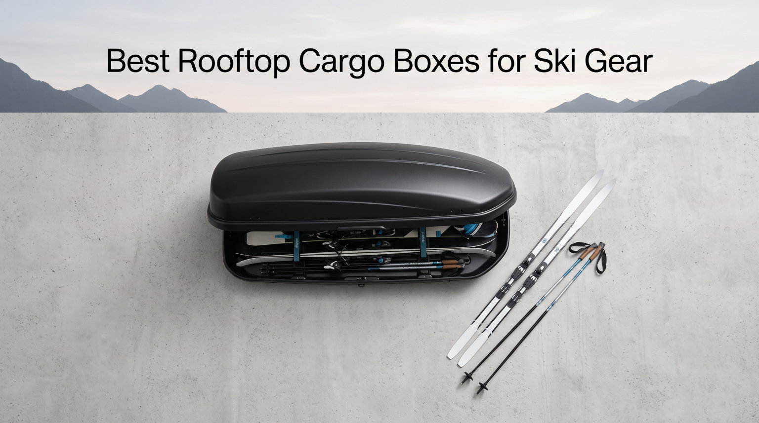 Best Rooftop Cargo Boxes for Ski Gear