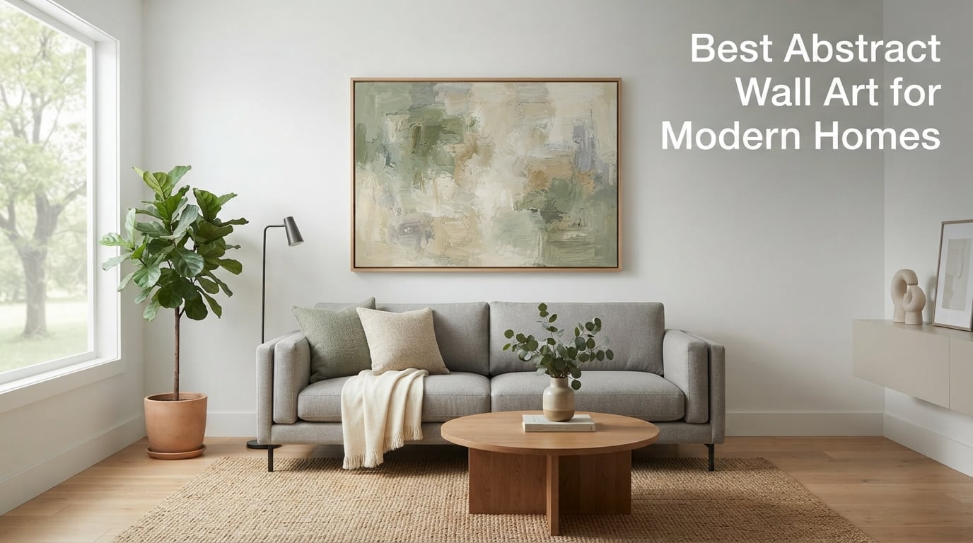Best Abstract Wall Art for Modern Homes