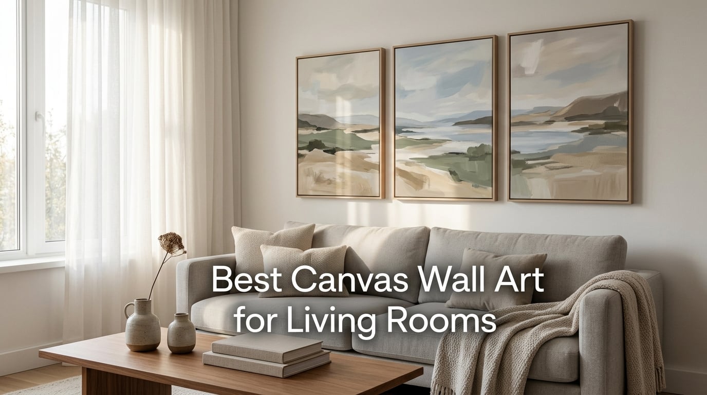 Best Canvas Wall Art for Living Rooms