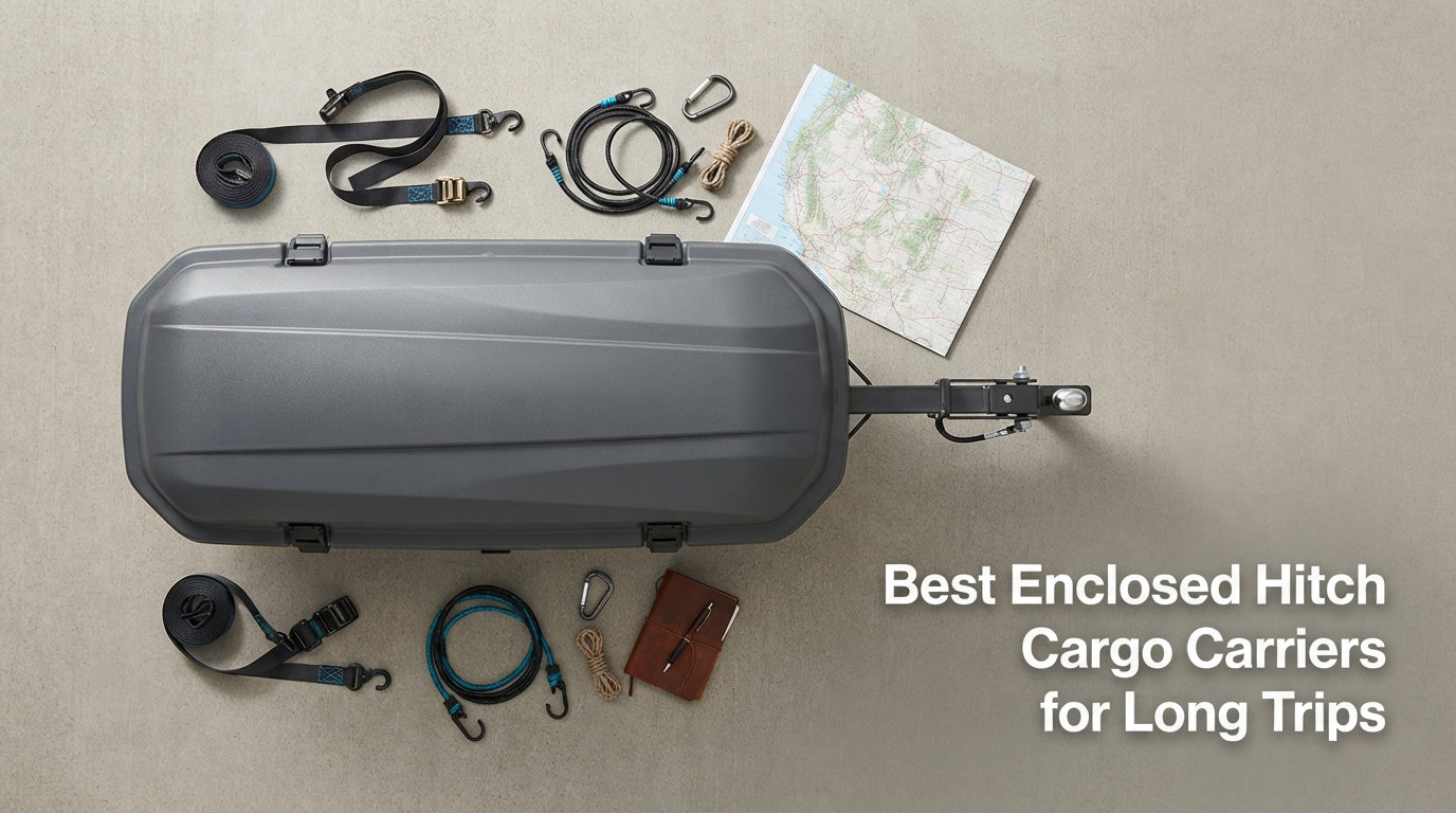 Best Enclosed Hitch Cargo Carriers for Long Trips