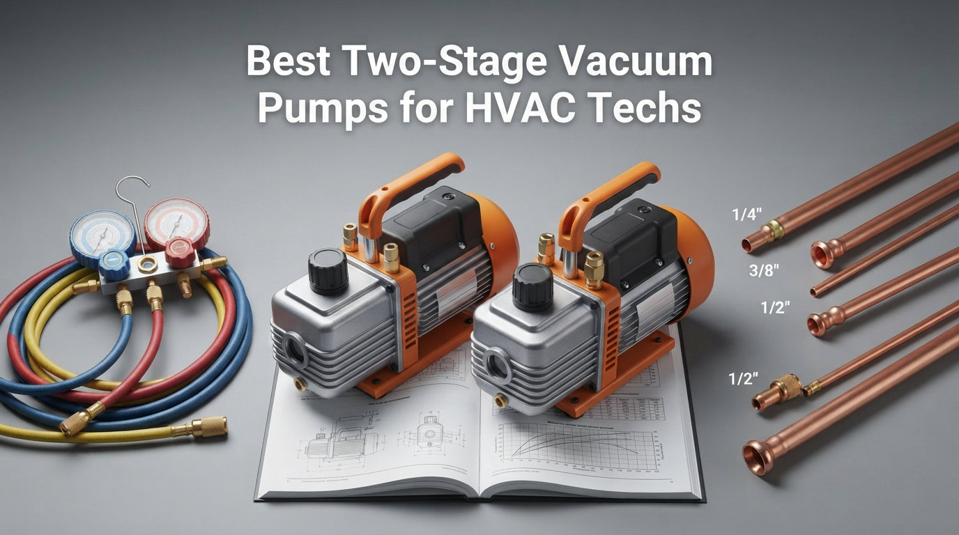 Best Two-Stage Vacuum Pumps for HVAC Techs