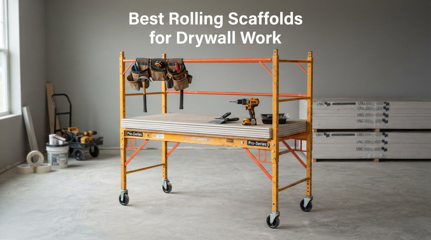 Best Rolling Scaffolds for Drywall Work