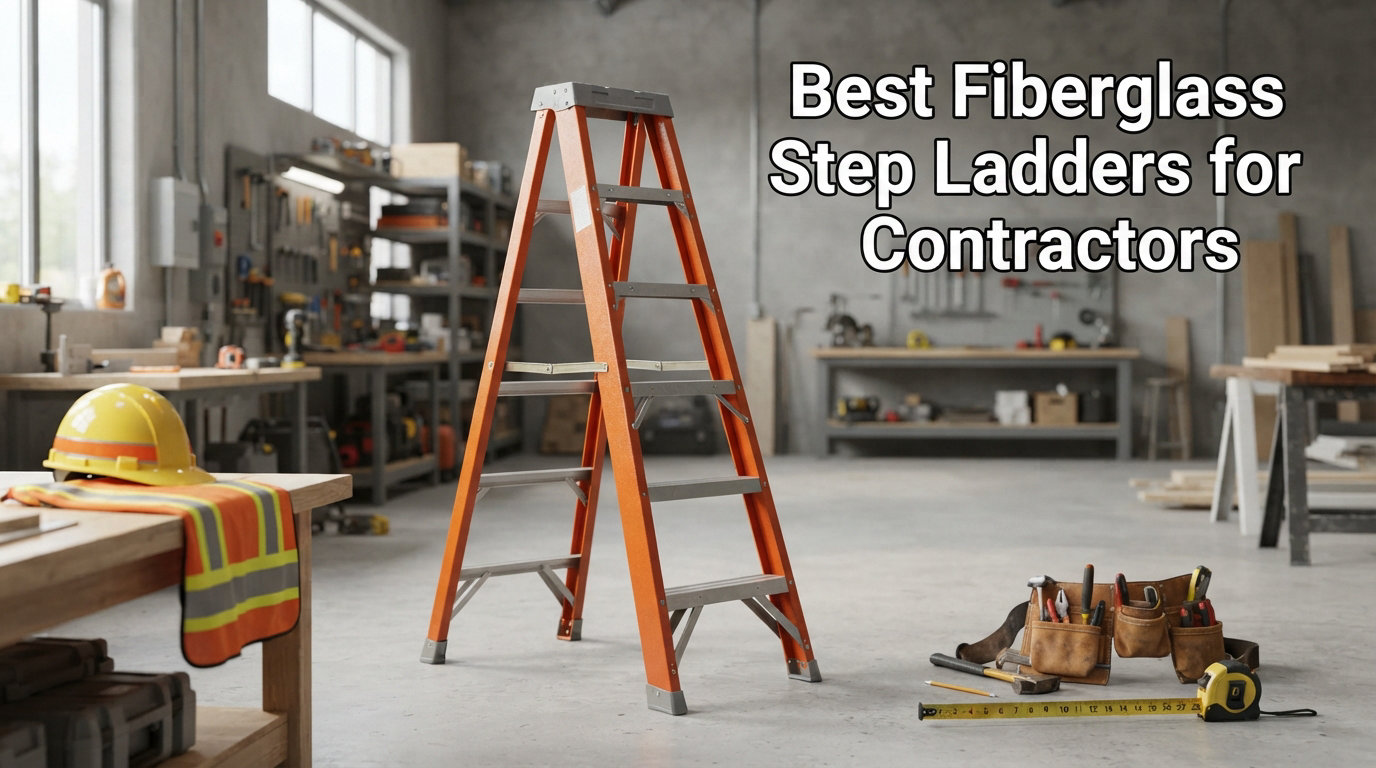 Best Fiberglass Step Ladders for Contractors
