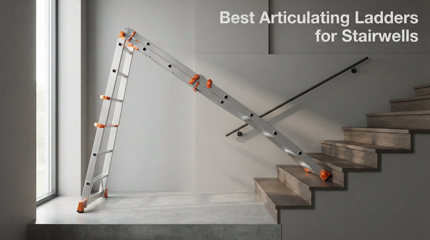 Best Articulating Ladders for Stairwells