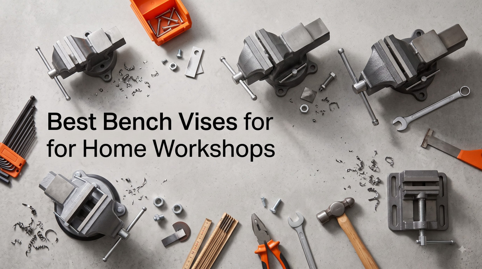 Best Bench Vises for Home Workshops