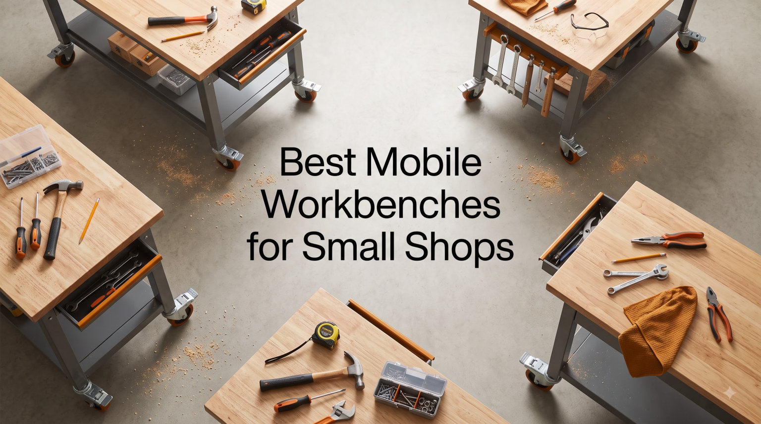 Best Mobile Workbenches for Small Shops