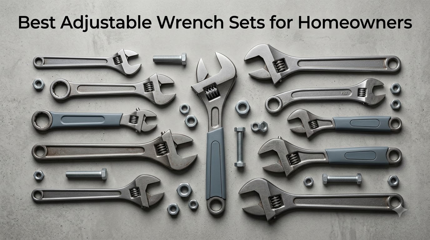 Best Adjustable Wrench Sets for Homeowners