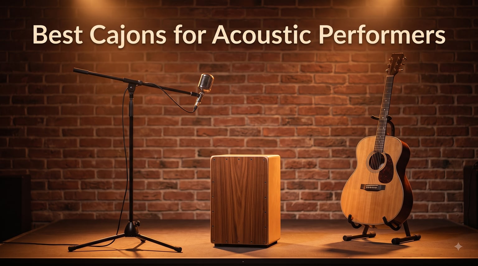Best Cajons for Acoustic Performers