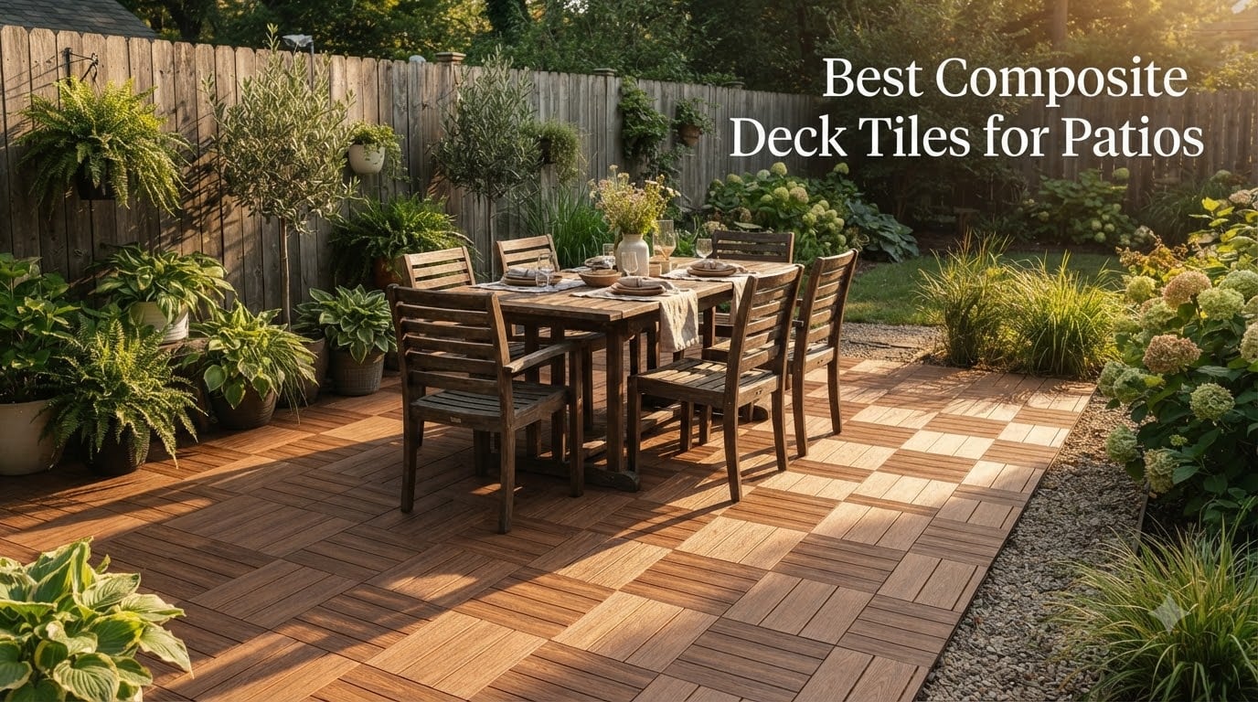 Best Composite Deck Tiles for Patios