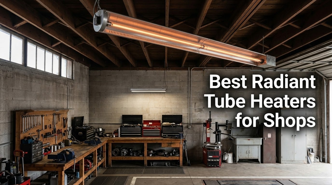 Best Radiant Tube Heaters for Shops