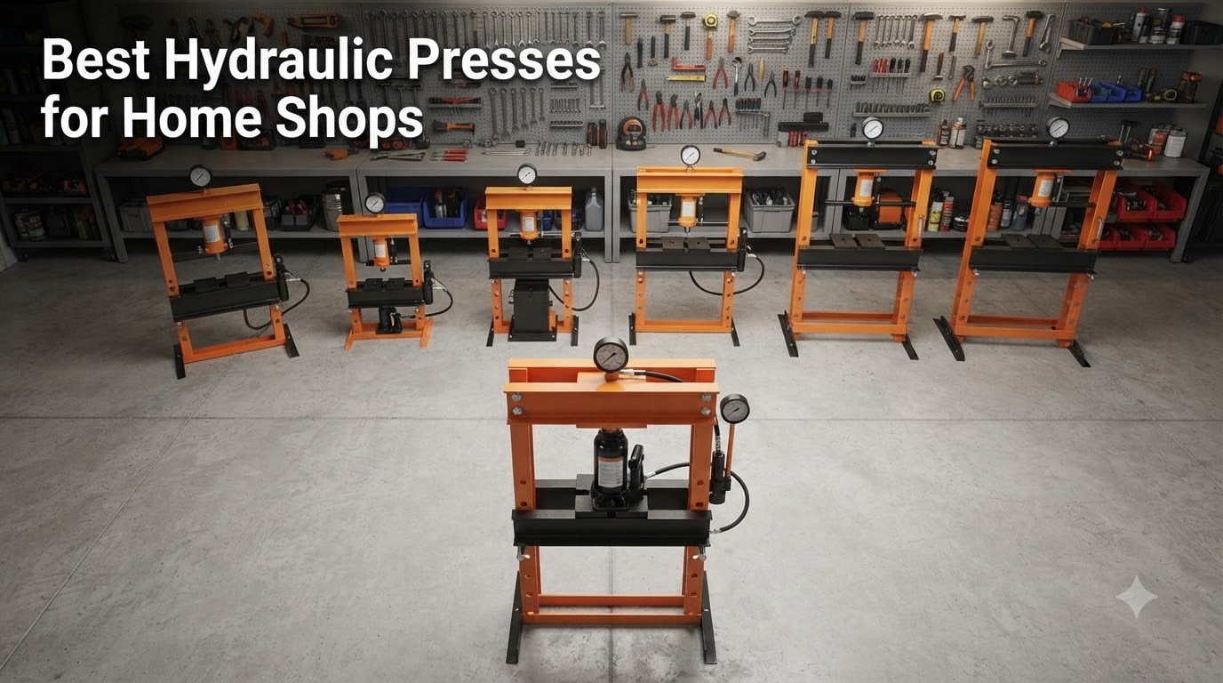 Best Hydraulic Presses for Home Shops