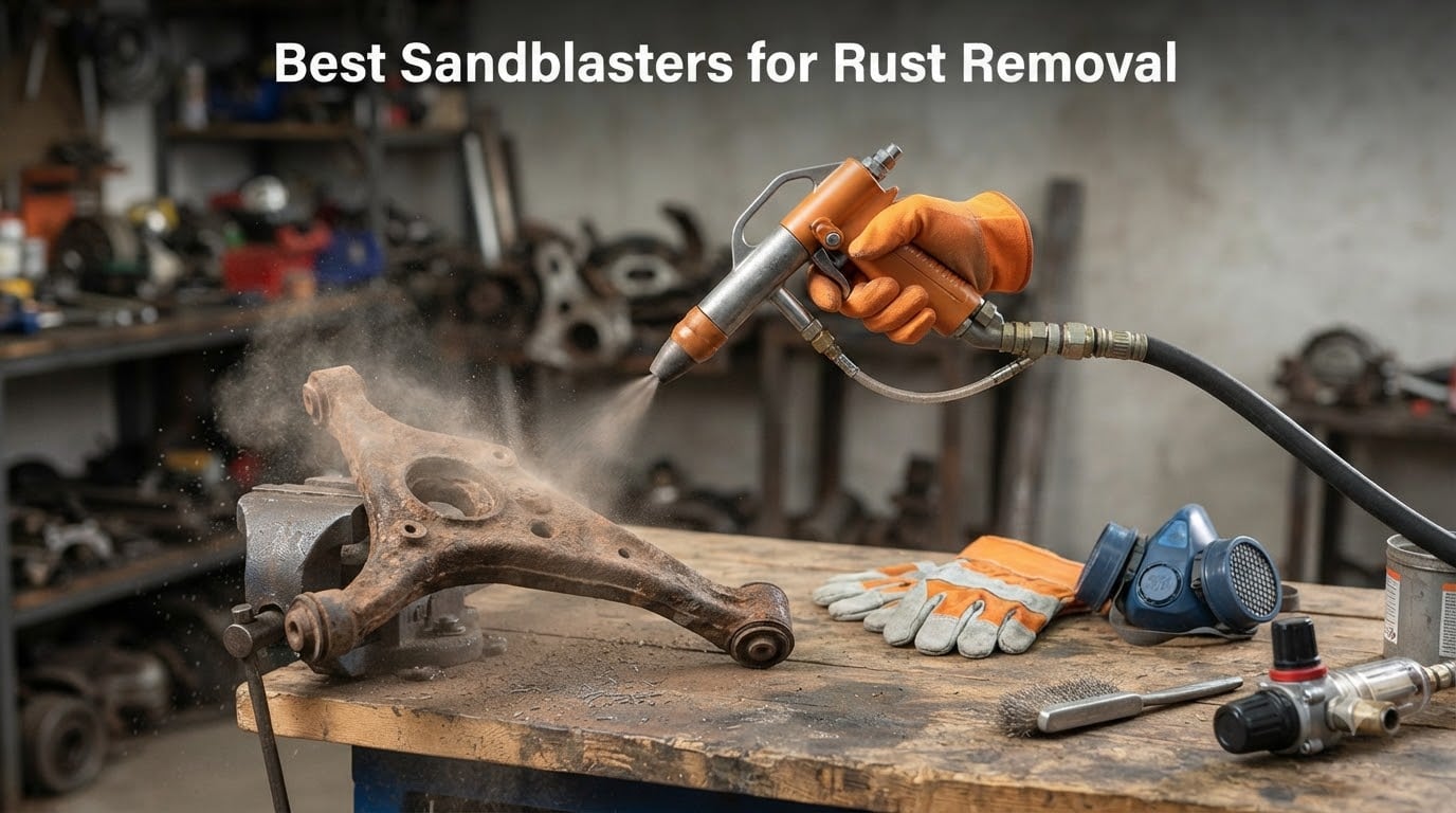Best Sandblasters for Rust Removal