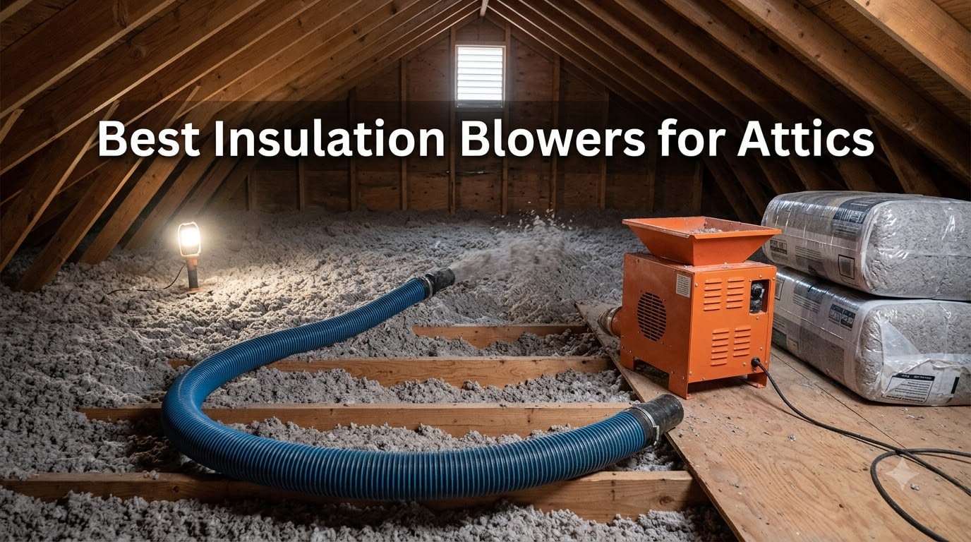 Best Insulation Blowers for Attics