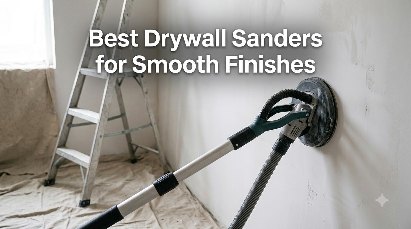 Best Drywall Sanders for Smooth Finishes
