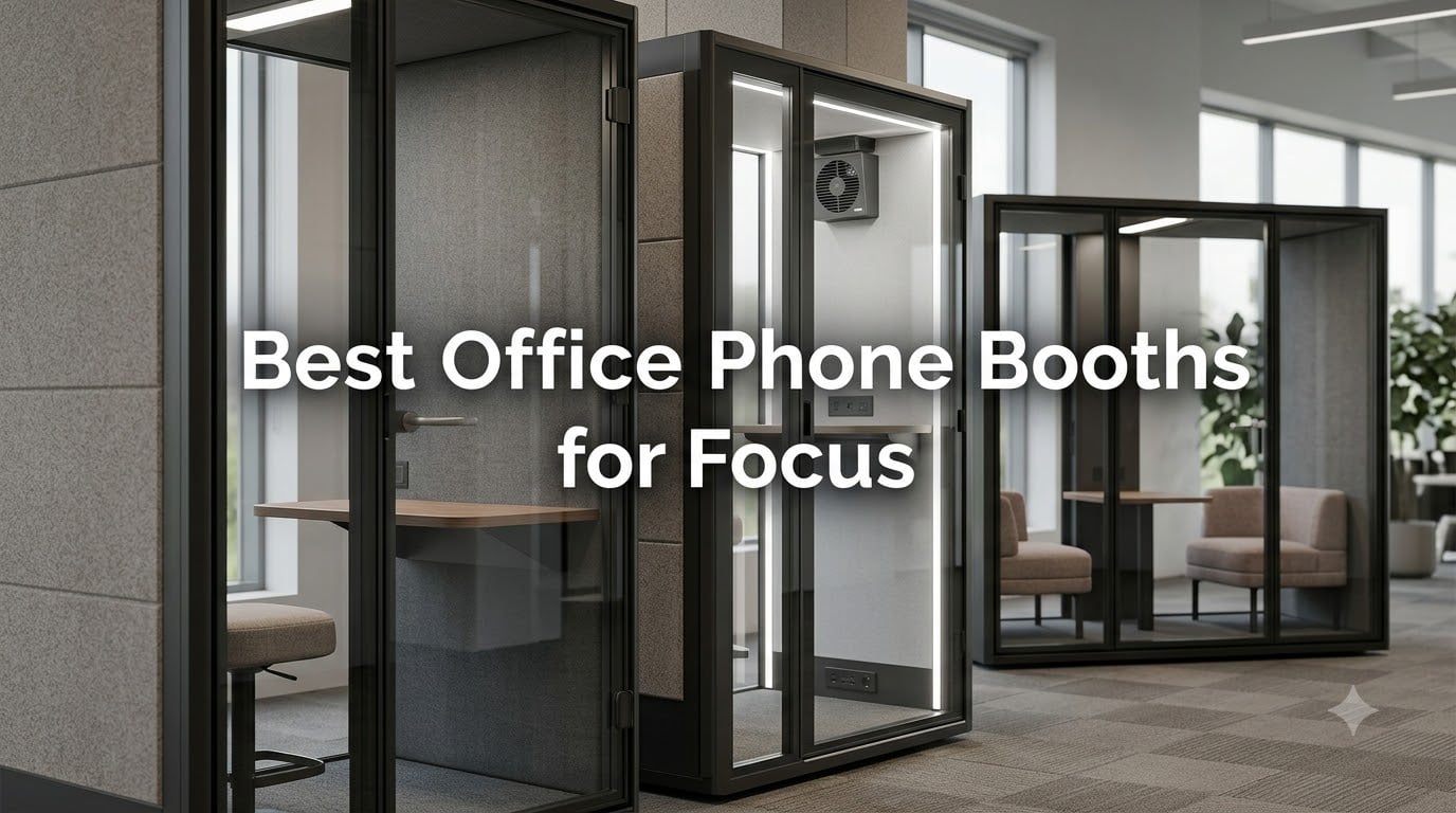 Best Office Phone Booths for Focus