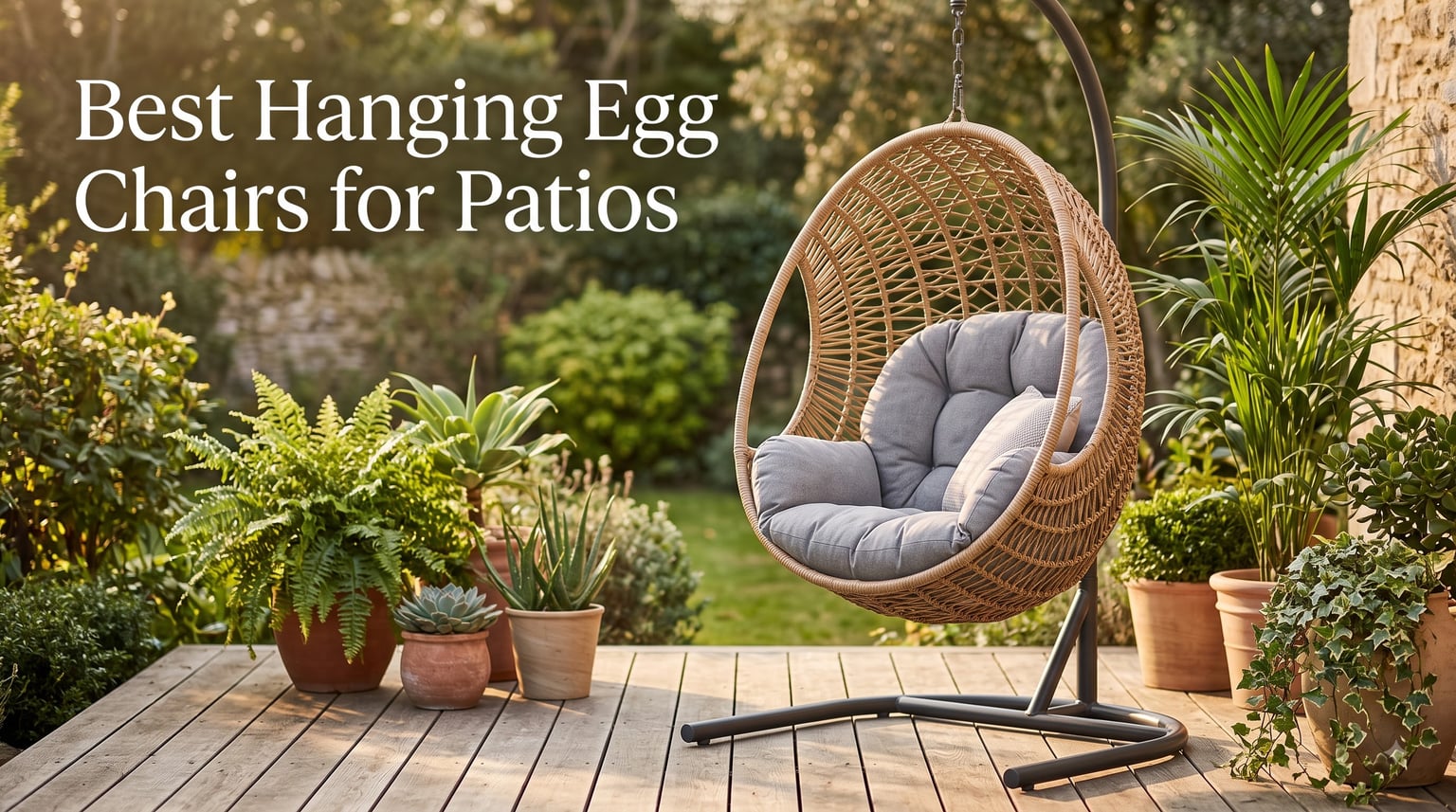 Best Hanging Egg Chairs for Patios