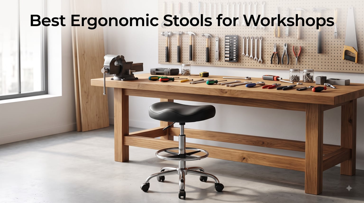 Best Ergonomic Stools for Workshops