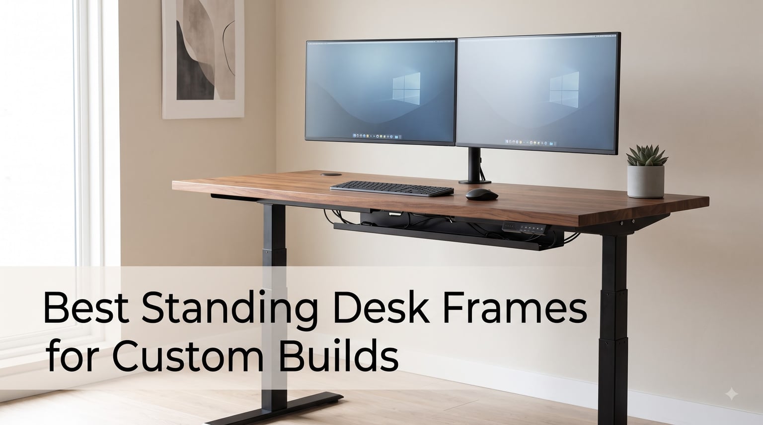Best Standing Desk Frames for Custom Builds
