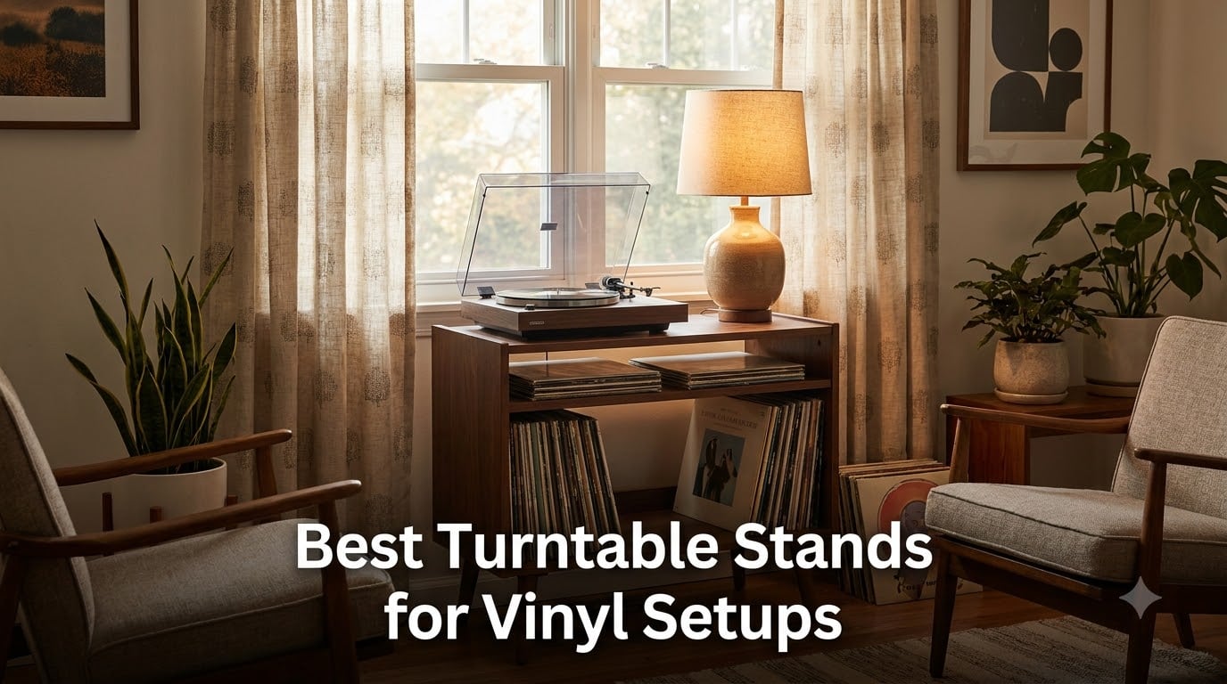 Best Turntable Stands for Vinyl Setups