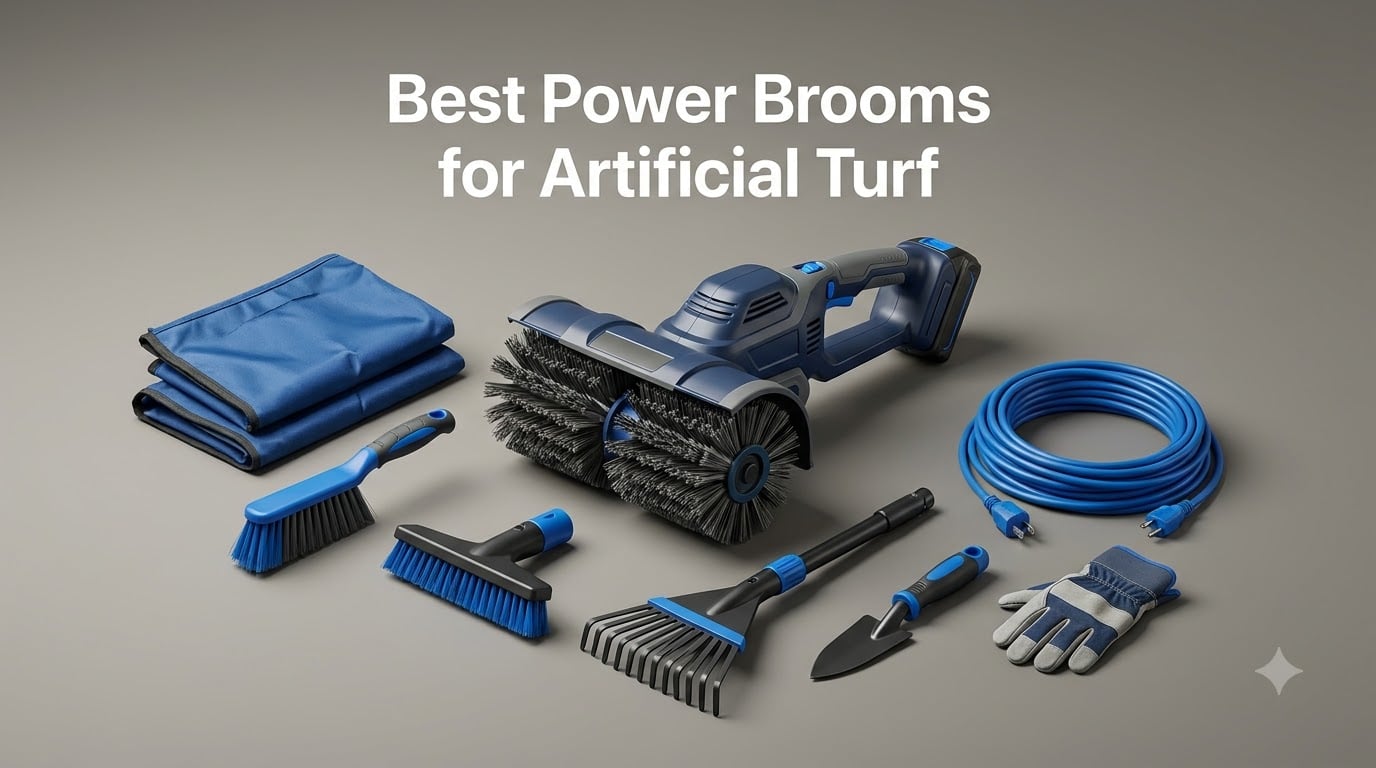 Best Power Brooms for Artificial Turf