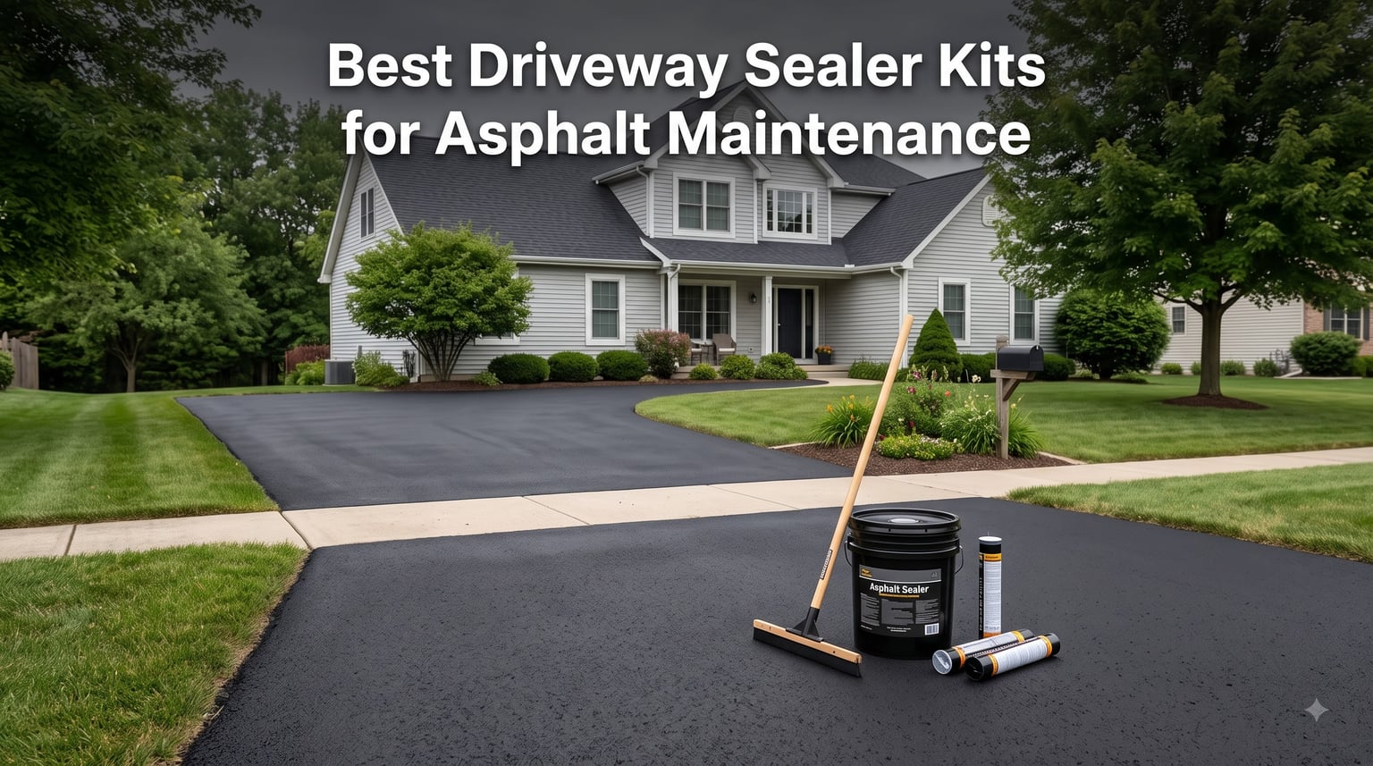 Best Driveway Sealer Kits for Asphalt Maintenance