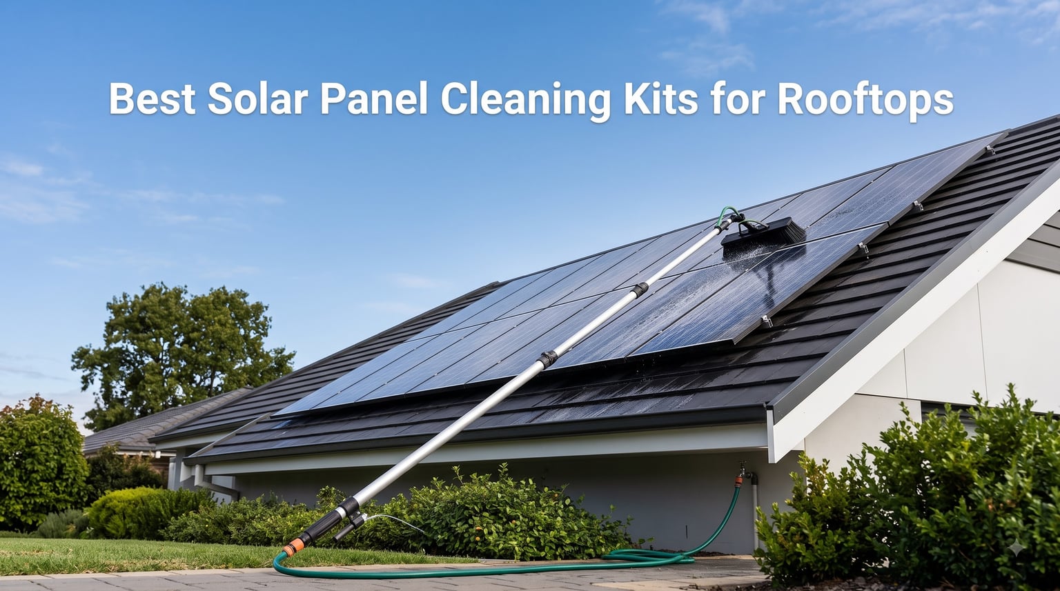 Best Solar Panel Cleaning Kits for Rooftops