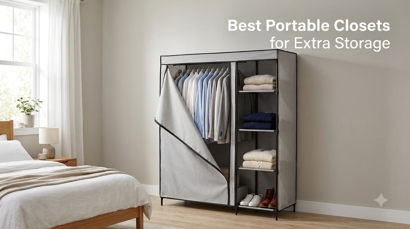 Best Portable Closets for Extra Storage