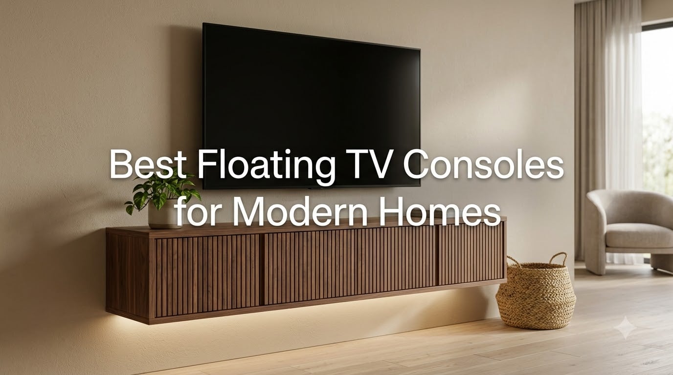Best Floating TV Consoles for Modern Homes