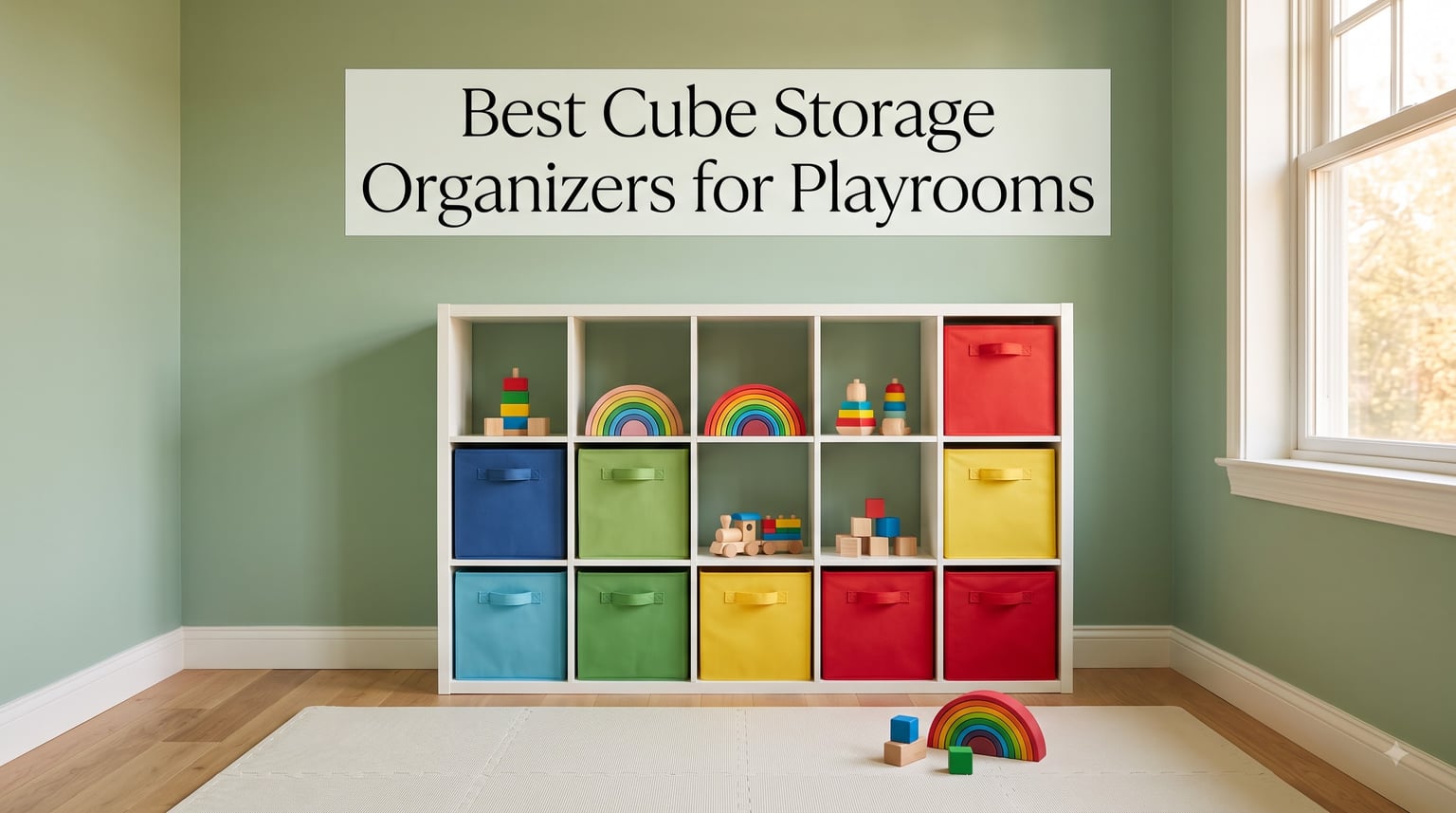 Best Cube Storage Organizers for Playrooms