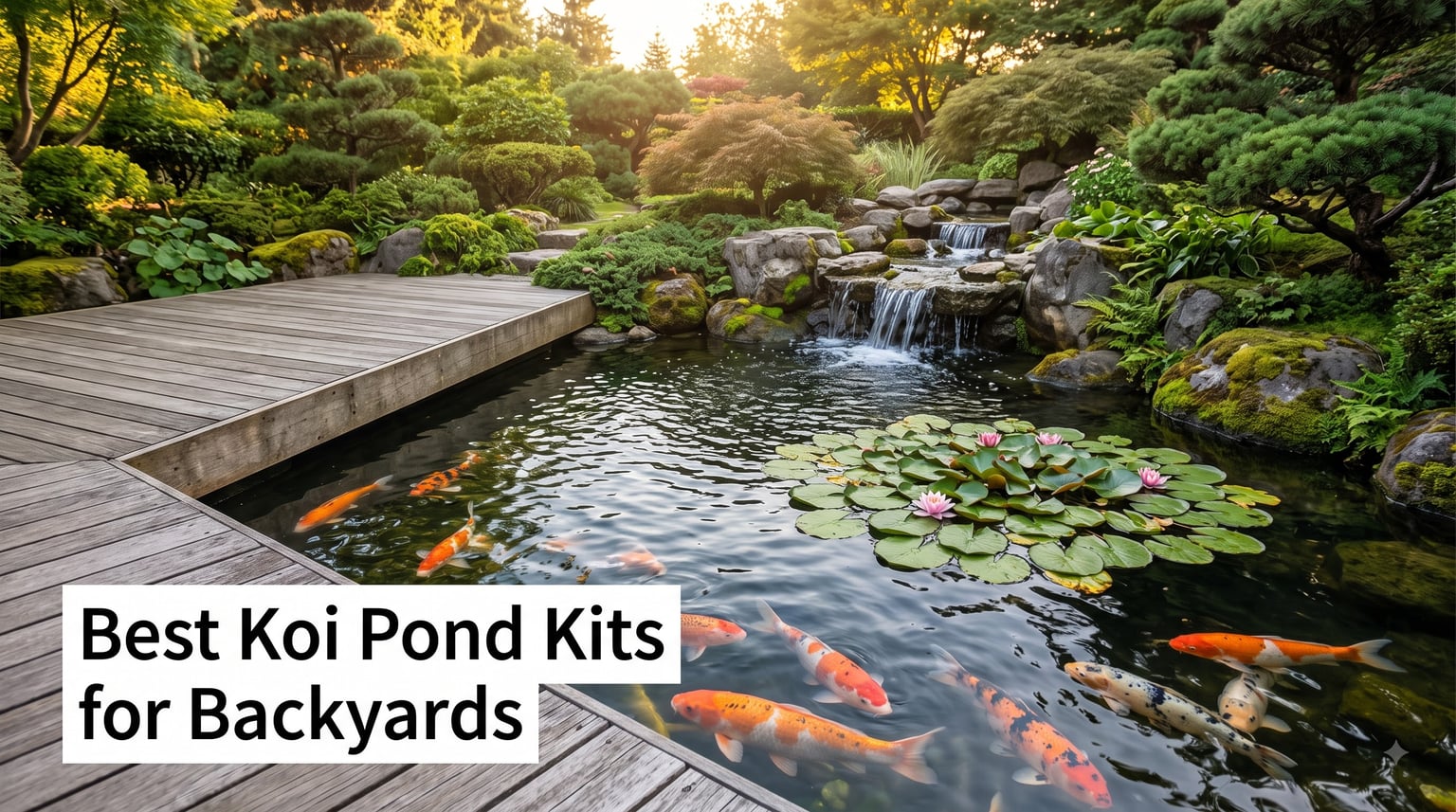 Best Koi Pond Kits for Backyards