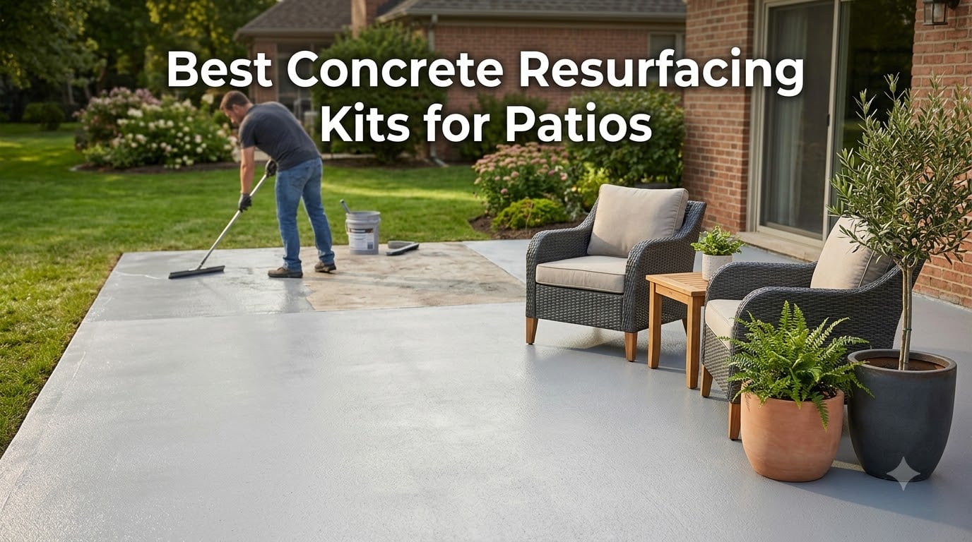Best Concrete Resurfacing Kits for Patios