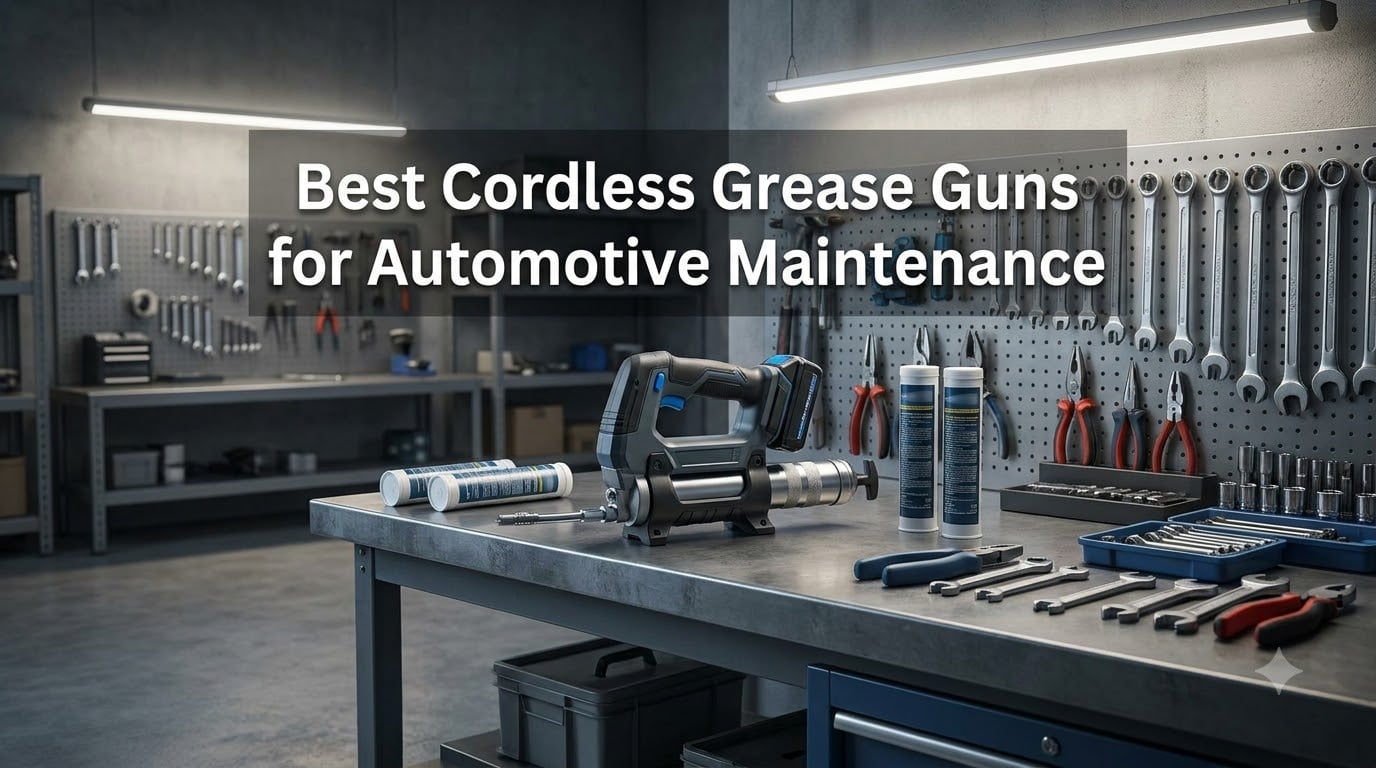 Best Cordless Grease Guns for Automotive Maintenance