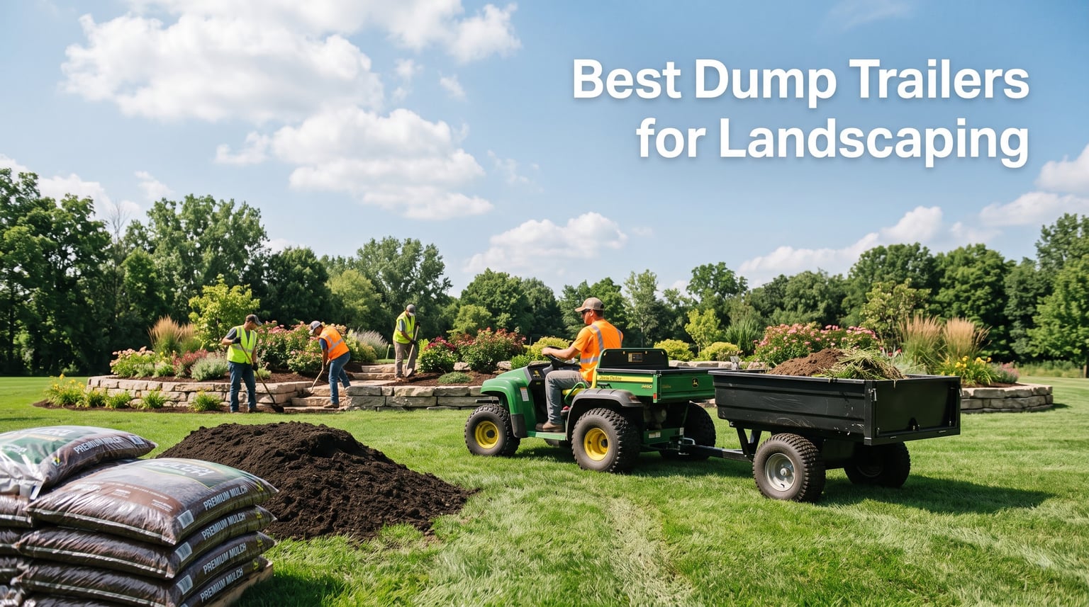 Best Dump Trailers for Landscaping